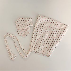 Lou Lou and Company POPPY Bonnet and Mittens Baby